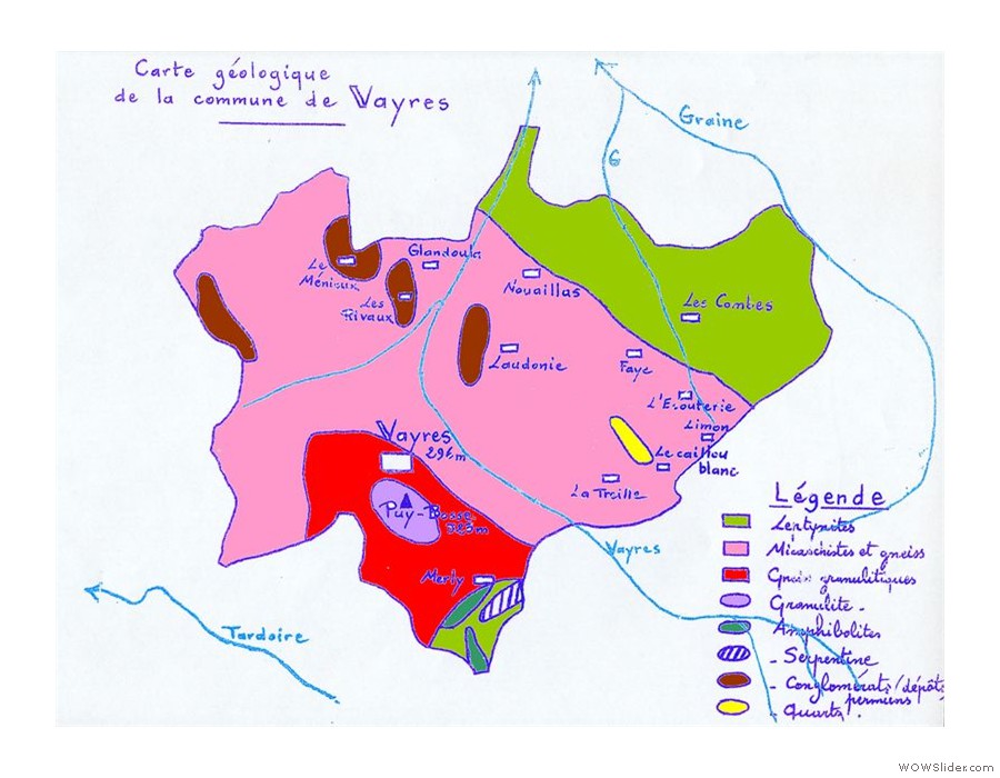 Carte gologique